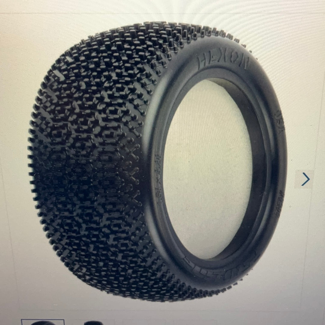 PROLINE 1/10 Hexon CR4 Rear 2.2&quot; Carpet Buggy Tires (2)