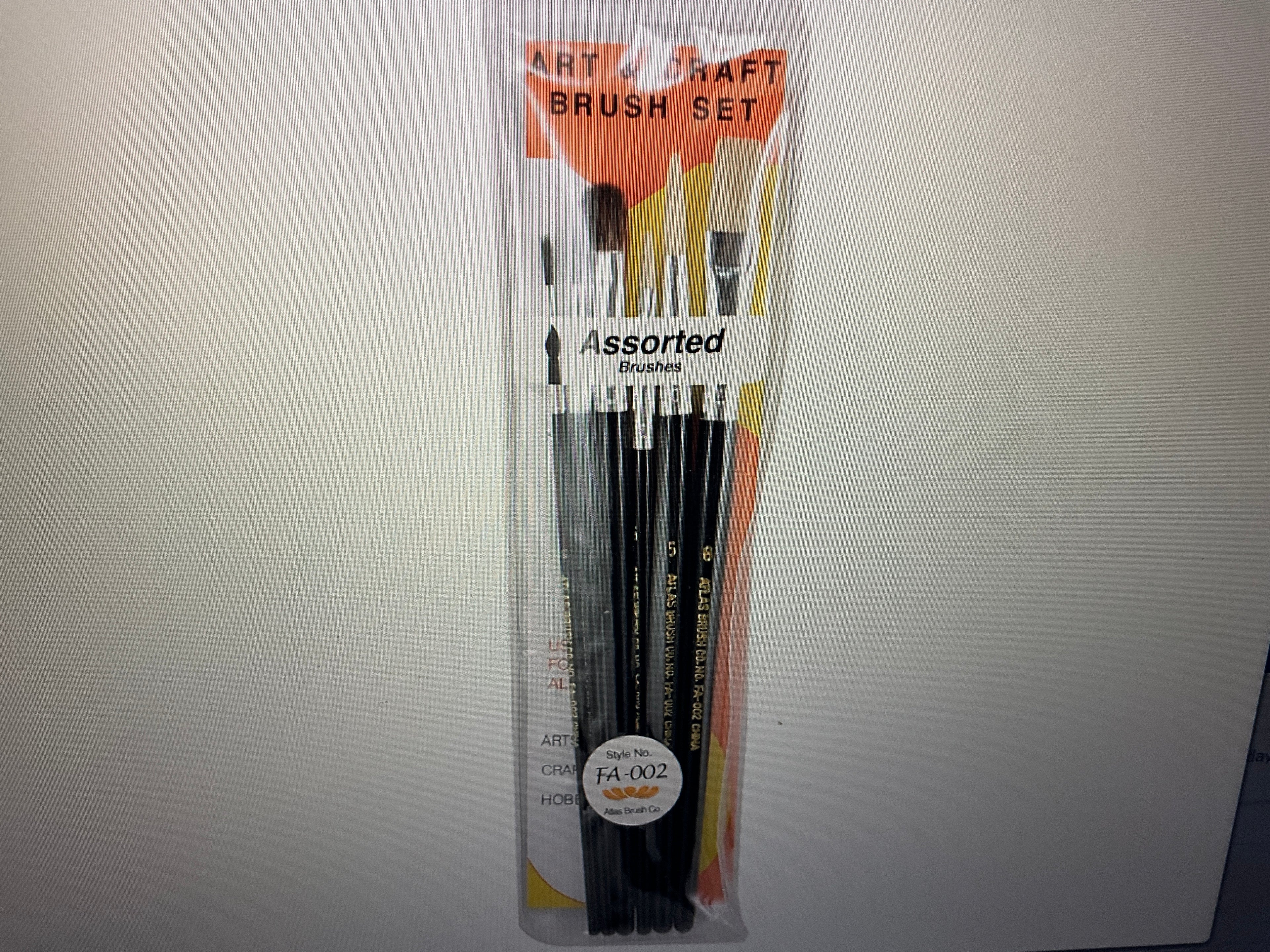 Atlas Brush Economy Paint Brush Set (6)