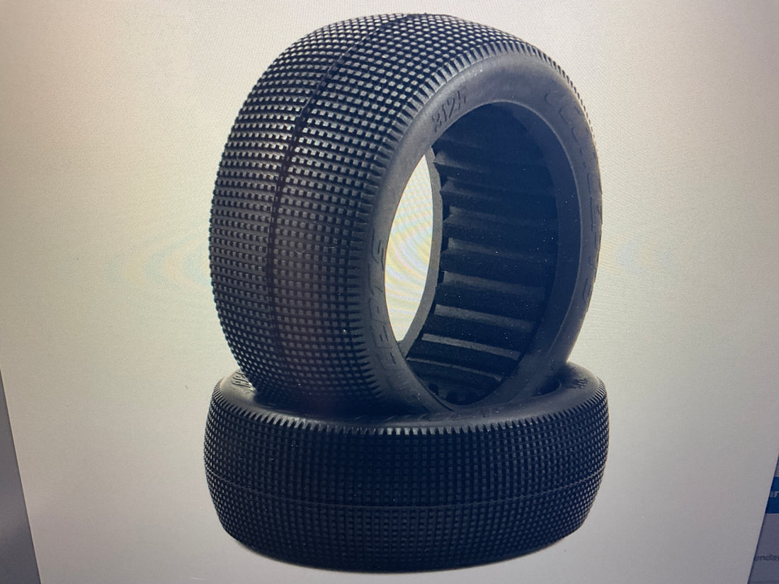 JConcepts Reflex 4.0&quot; 1/8th Truggy Tires (2) (Green)