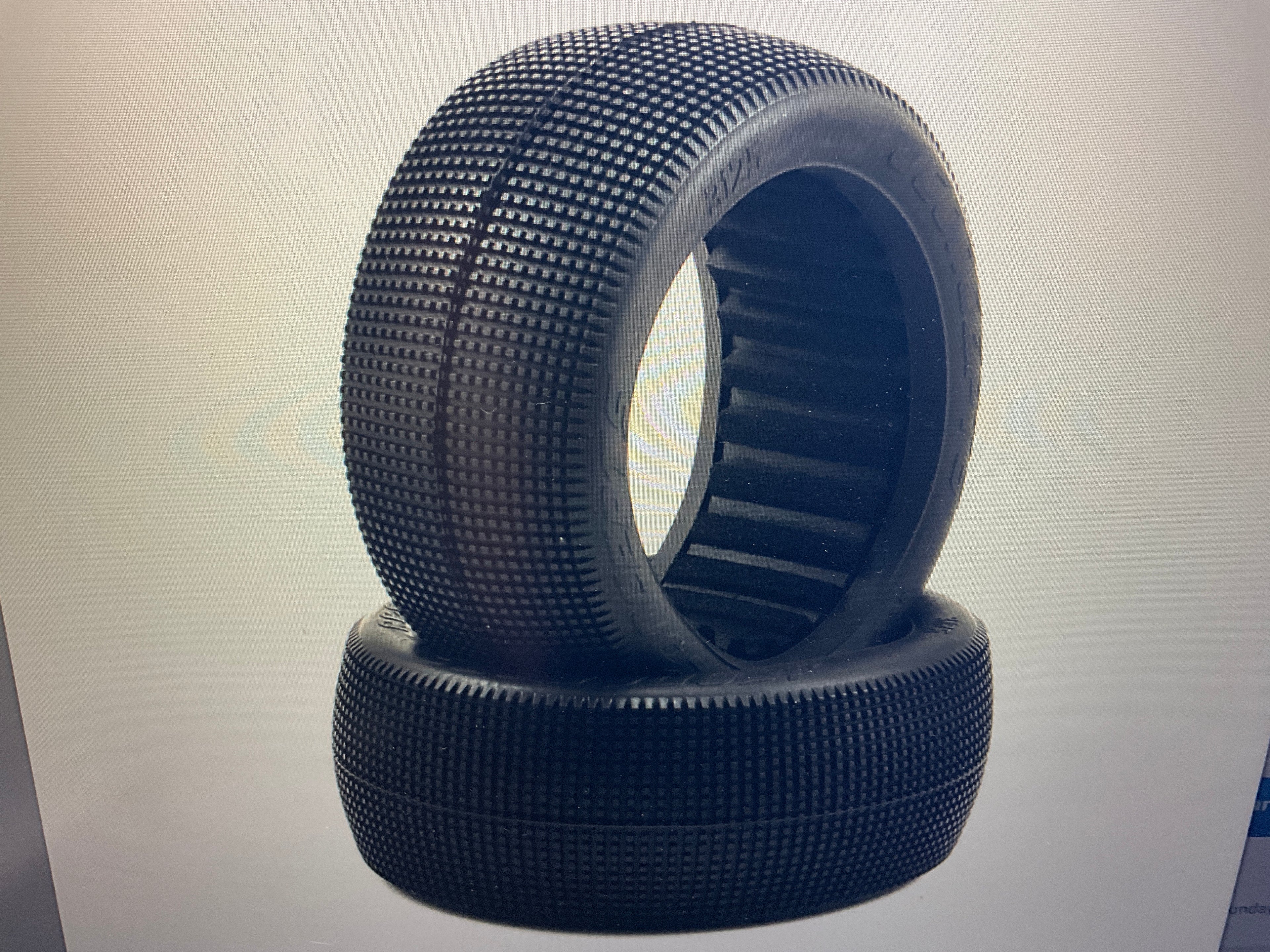 JConcepts Reflex 4.0&quot; 1/8th Truggy Tires (2) (Green)