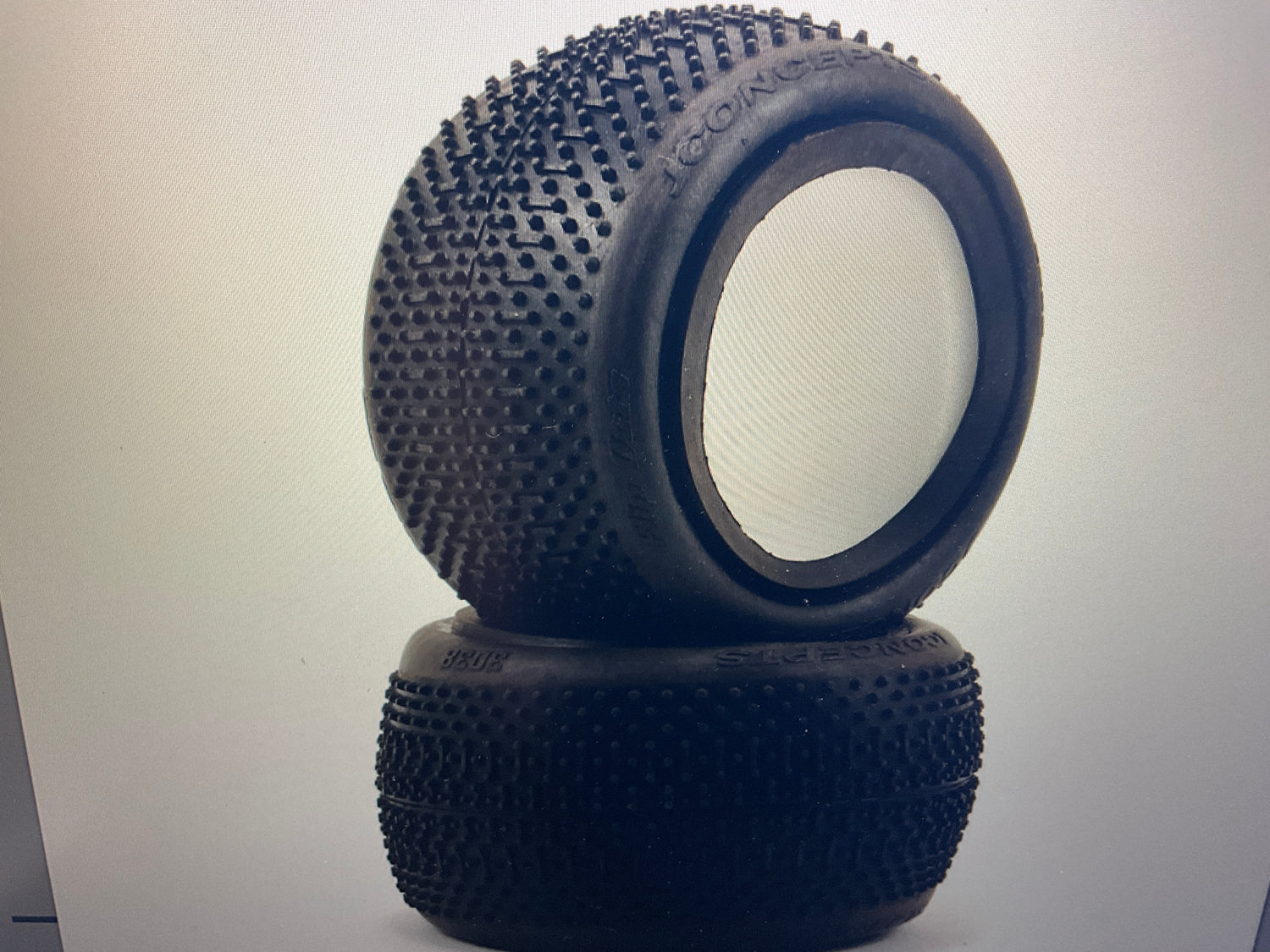 JConcepts Flip Outs 2.2&quot; 1/10th Rear Buggy Tires (2) (Green)