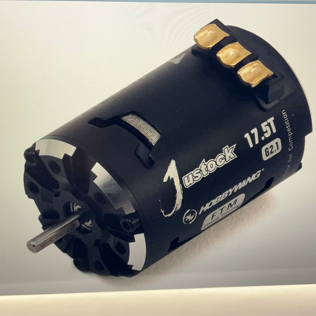 Hobbywing XERUN Justock 3650 SD G2.1 Sensored Brushless Motor (17.5T)