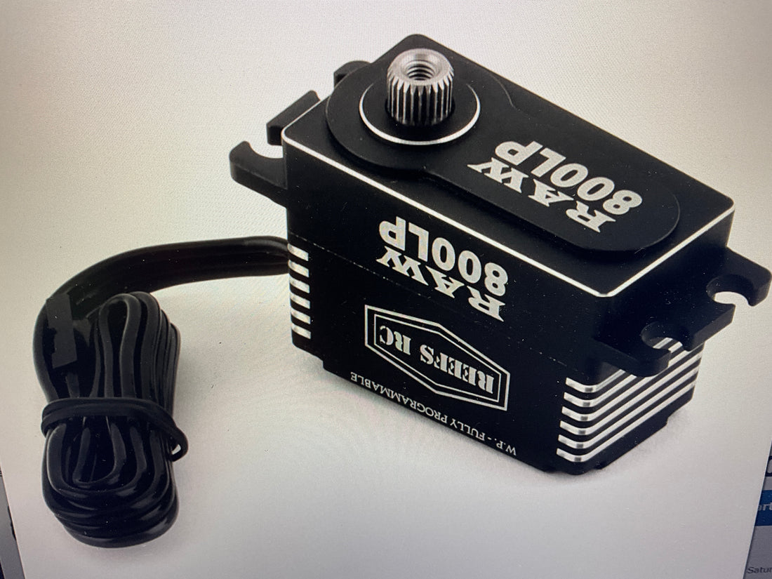 Reefs RC RAW800LP Digital Waterproof Brushless Servo (Black) (High Voltage)