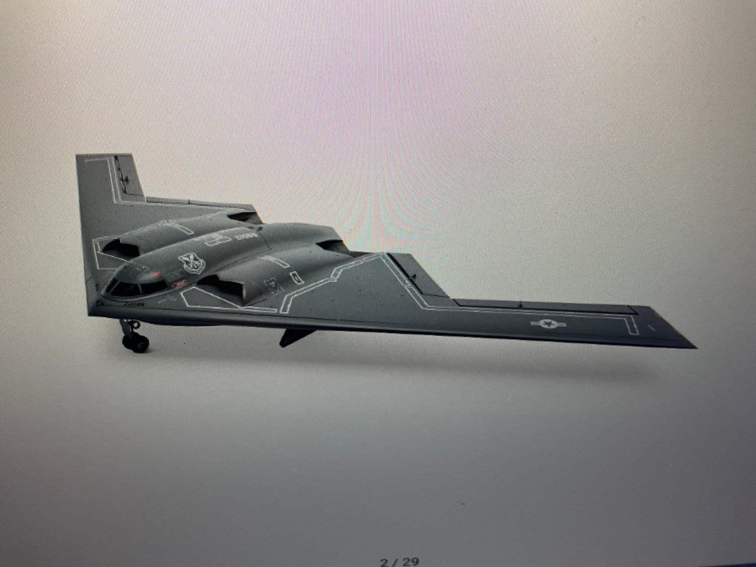 E-FLITE Micro B-2 Spirit of America Twin 30mm EDF BNF Basic