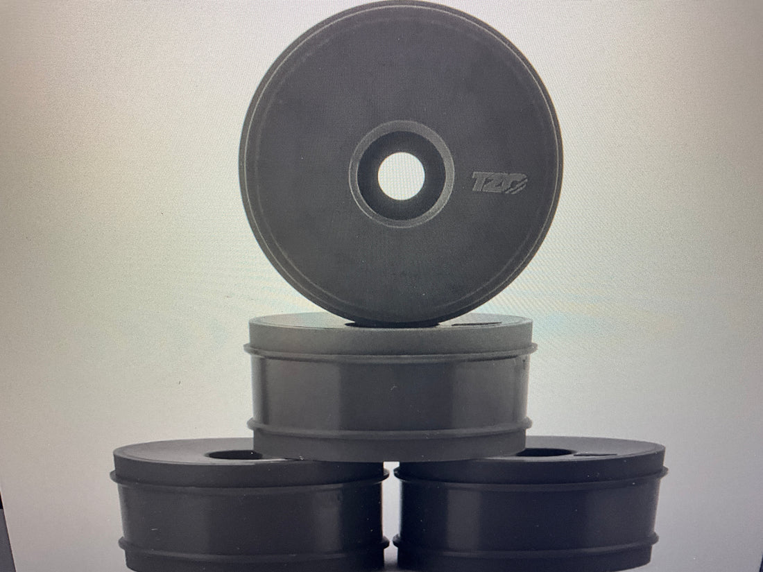 TZO Tires 1/8 Buggy (83.5mm) Wheel Set (4) w/17mm Hex