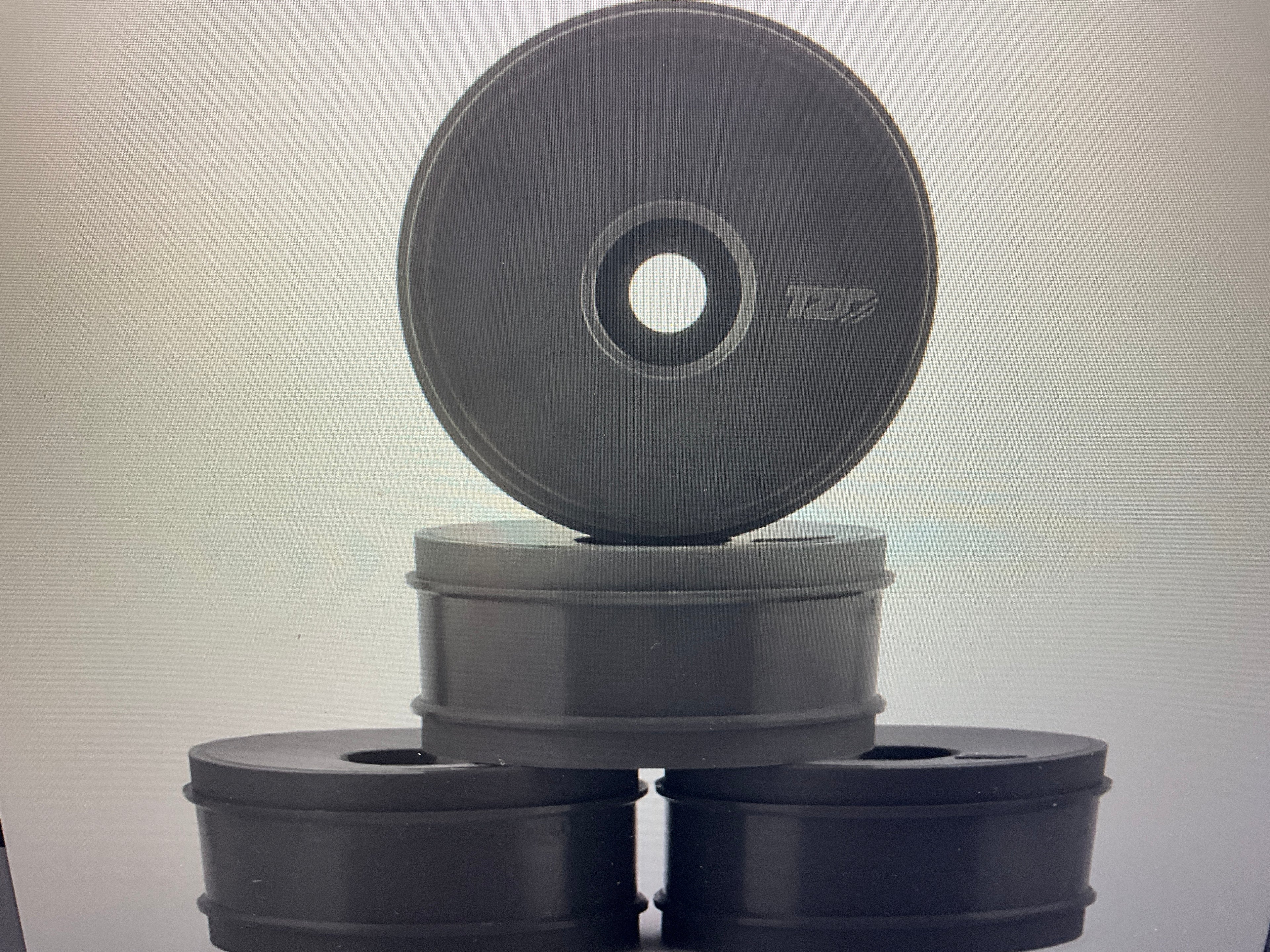 TZO Tires 1/8 Buggy (83.5mm) Wheel Set (4) w/17mm Hex