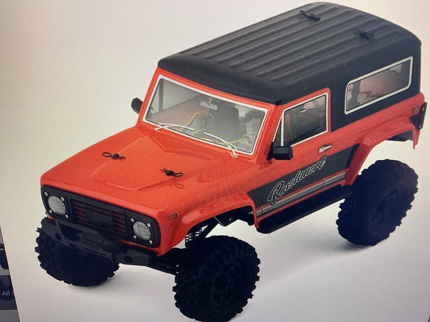 Furitek CR-18P 2024 Rushmore 4x4 1/18 RTR Micro Rock Crawler w/Brushless Furitek &amp; Motor (RED)