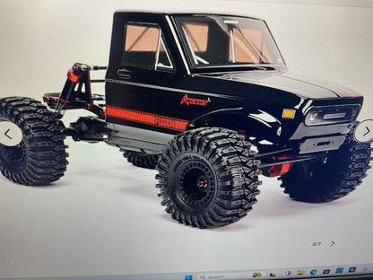 REDCAT 1/10 Ascent Fusion 4x4 Rock Crawler RTR, Black