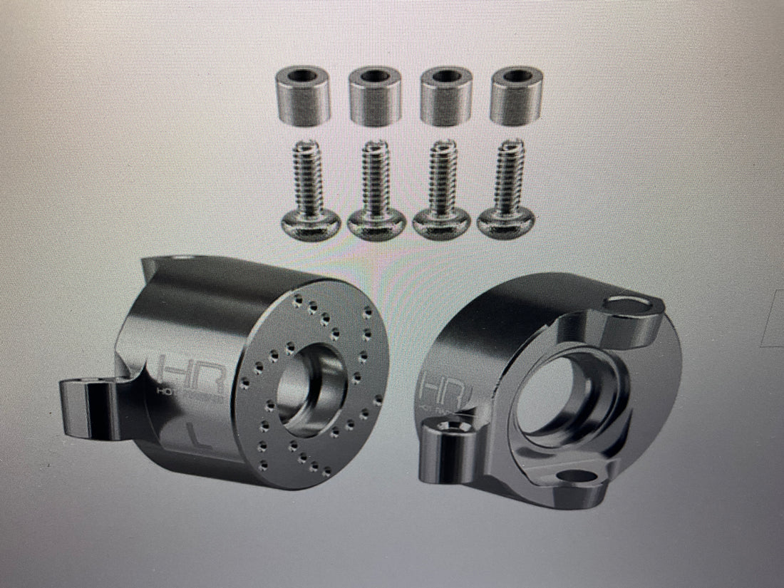 Hot Racing Aluminum Front Steering Knuckle Set, 1/30 Axial SCX30