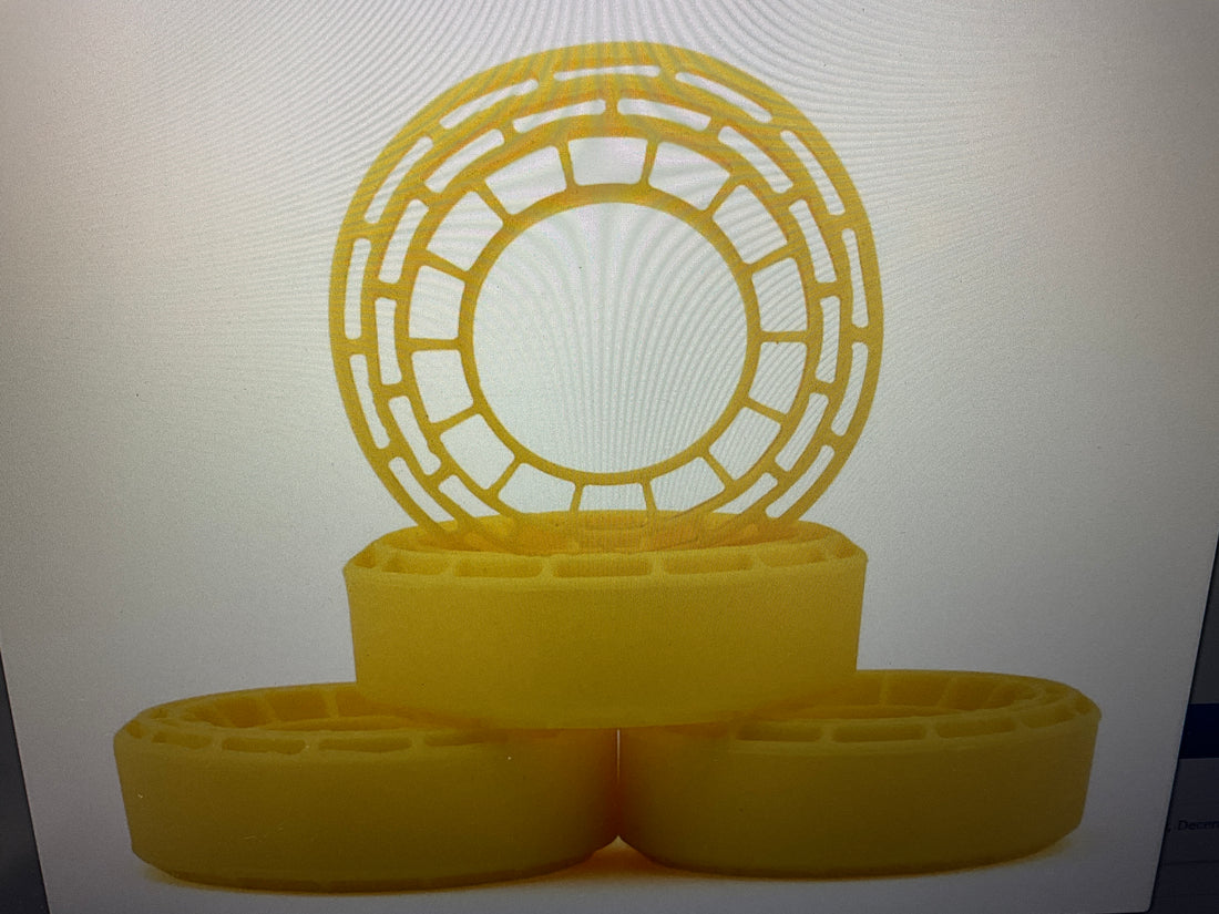 Injora 1.0" Micro Crawler Tires Silicone Rubber Inserts (56-58mm) (Super Soft)