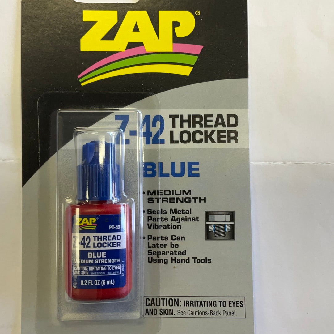 Pacer Technology Z-42 Blue Thread Locker (0.20oz)