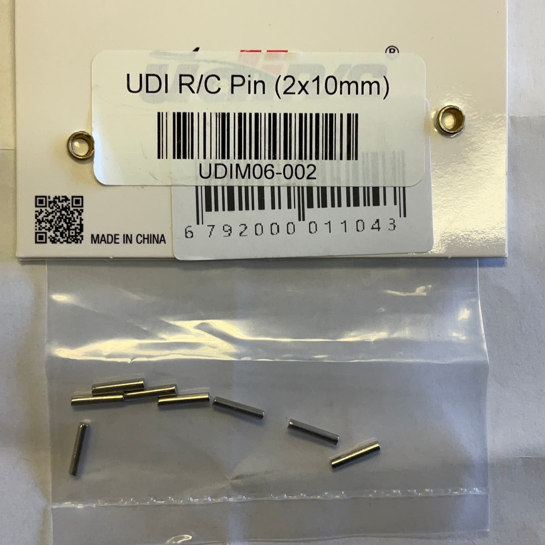 UDI RC 2x10mm Pins (8)
