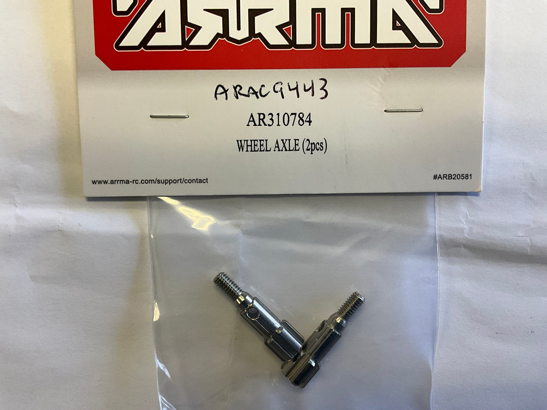 ARRMA Wheel Axle (2): 4x4 AR310784