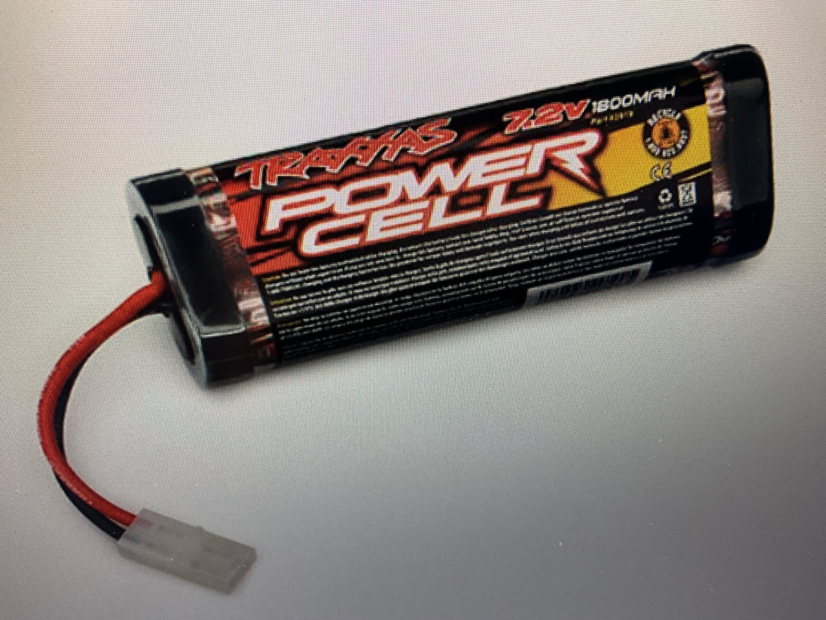 1800 mAh 7.2 Volt 6-Cell NiMH Battery