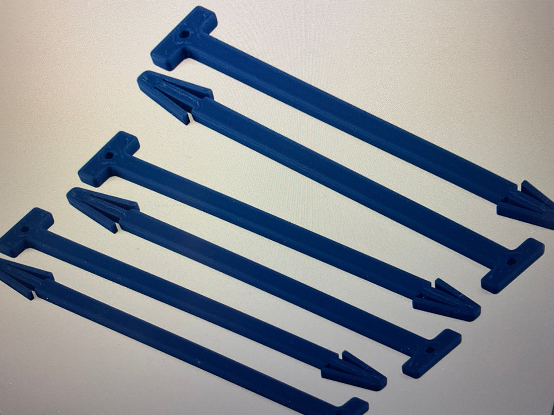 Webster Mods 1/8 Buggy/Truggy Tire Stick (6) (Blue)