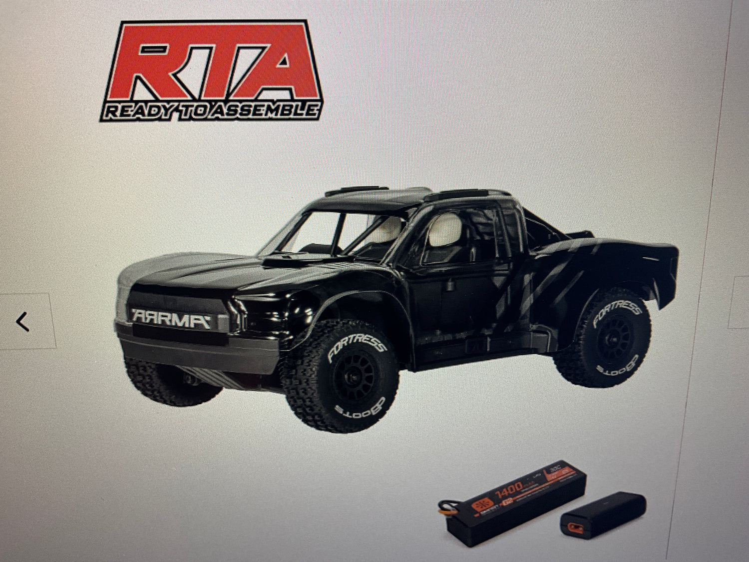 ARRMA 1/16 ARRMA MOJAVE GROM RTA Kit (Battery &amp; Charger Included)