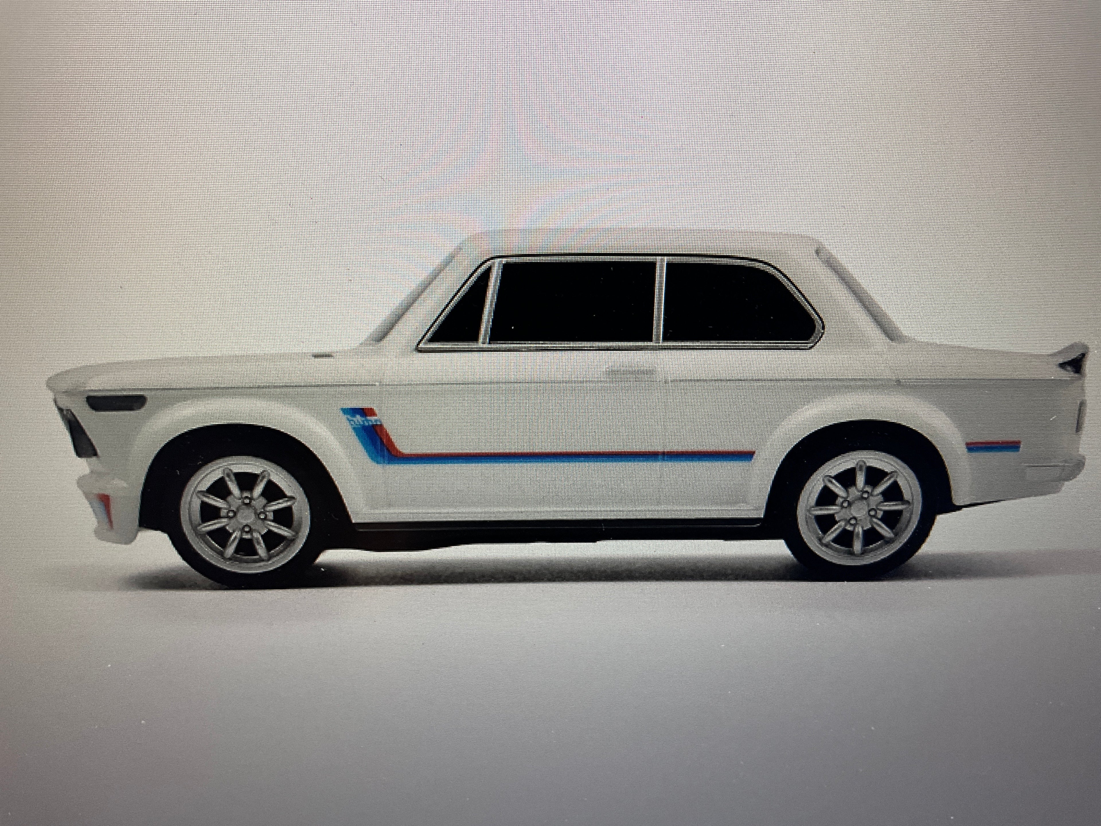 HPI nano-TTR BMW 2002 Turbo - White