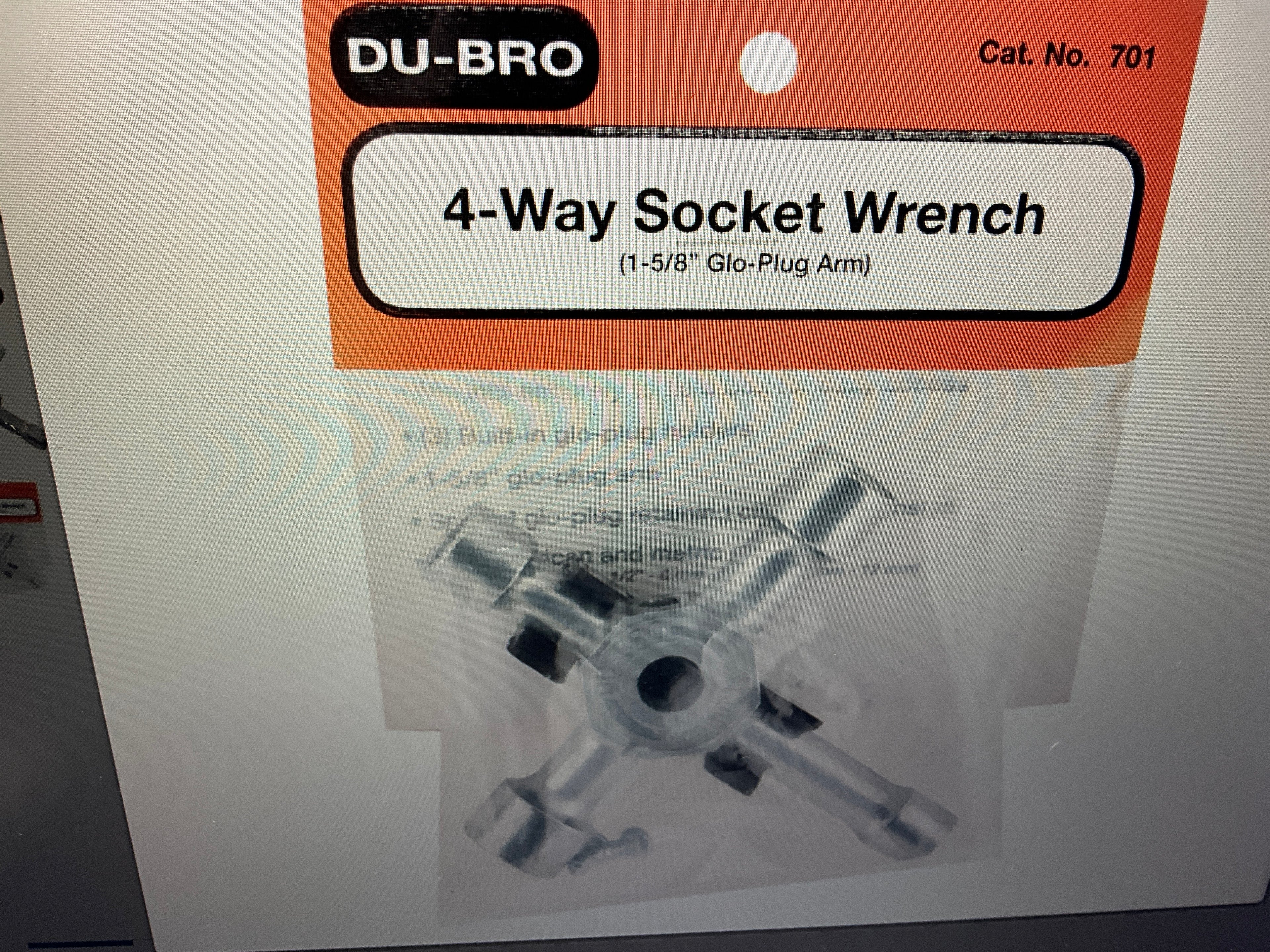 DuBro 4-Way Socket Wrench