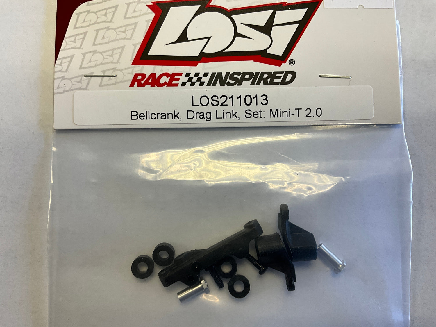 LOSI Bellcrank Drag Link Set: Mini-T 2.0, Mini-B