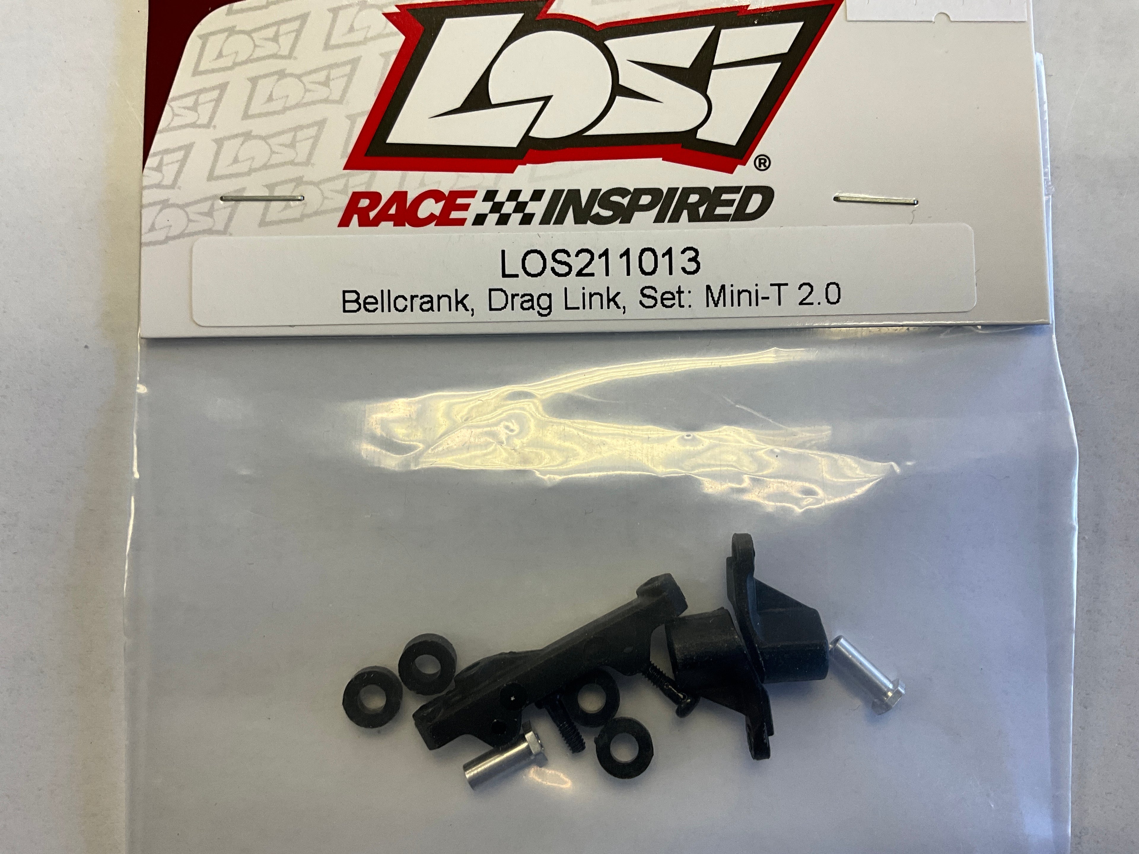 LOSI Bellcrank Drag Link Set: Mini-T 2.0, Mini-B