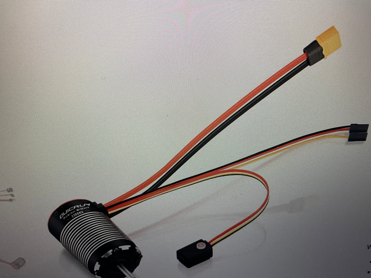 Hobbywing QuicRun Fusion 8IGHT 2-in-1 Brushless Crawler ESC &amp; Motor System (2300Kv)