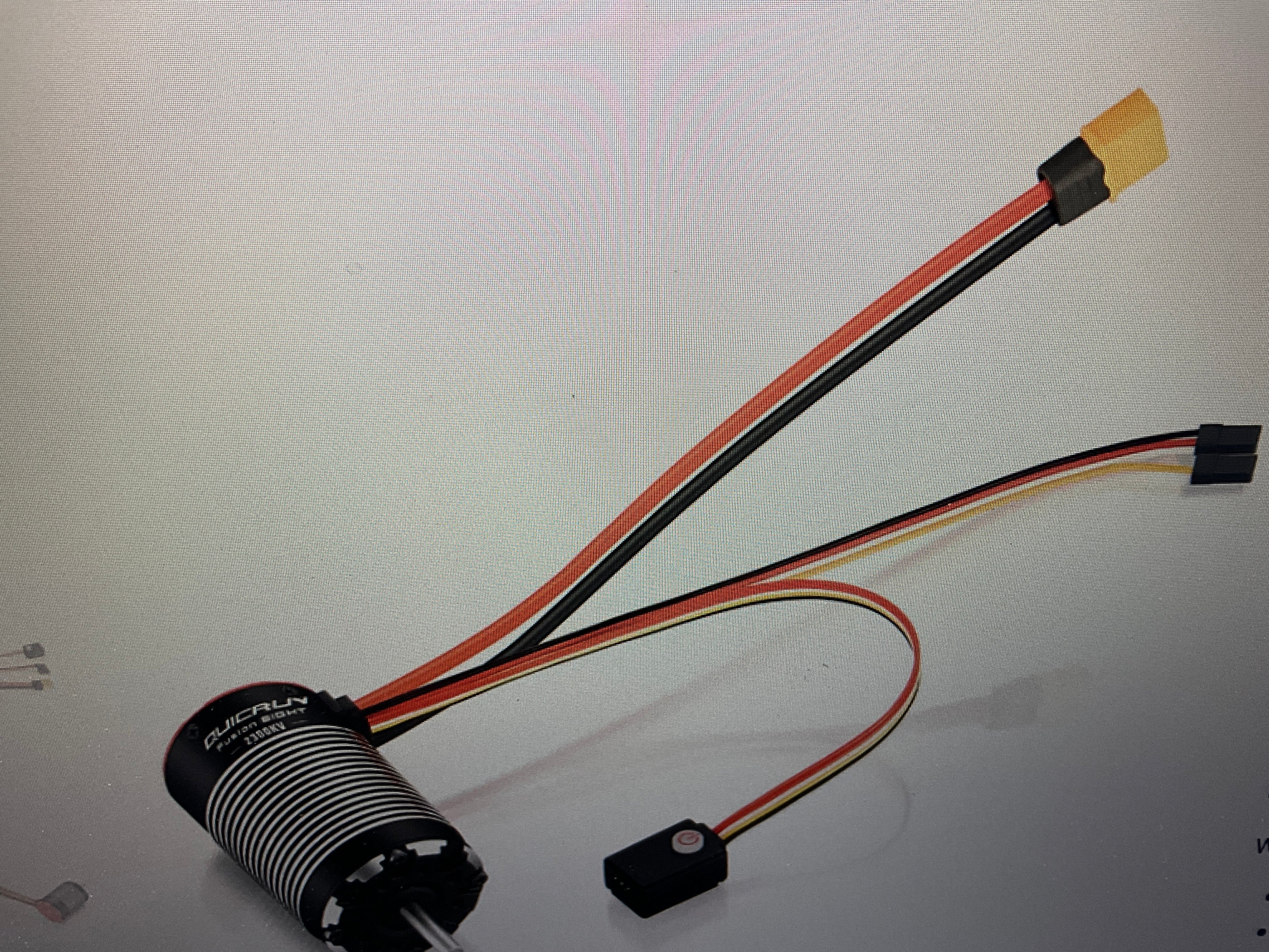 Hobbywing QuicRun Fusion 8IGHT 2-in-1 Brushless Crawler ESC &amp; Motor System (2300Kv)