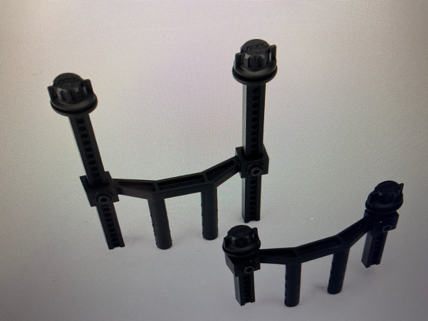 PROLINE 1/10 Extended Front/Rear Body Mounts: Granite 4x4 and Others