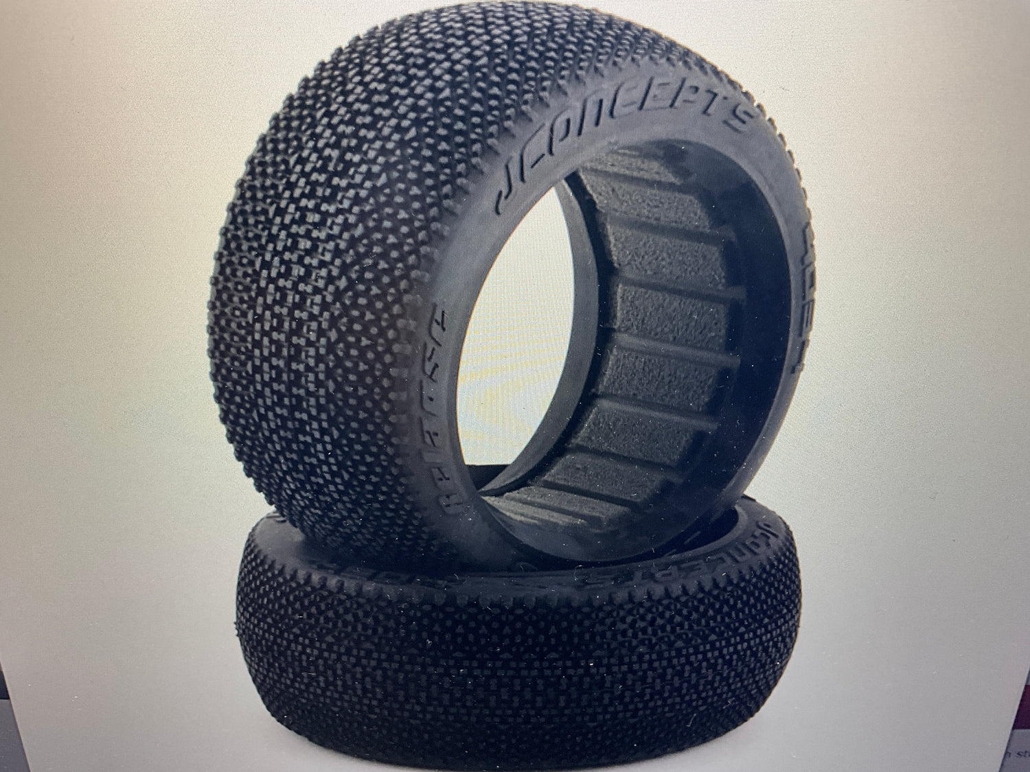 JConcepts Relapse 1/8th Buggy Tires w/Foam Inserts (2) (Blue)