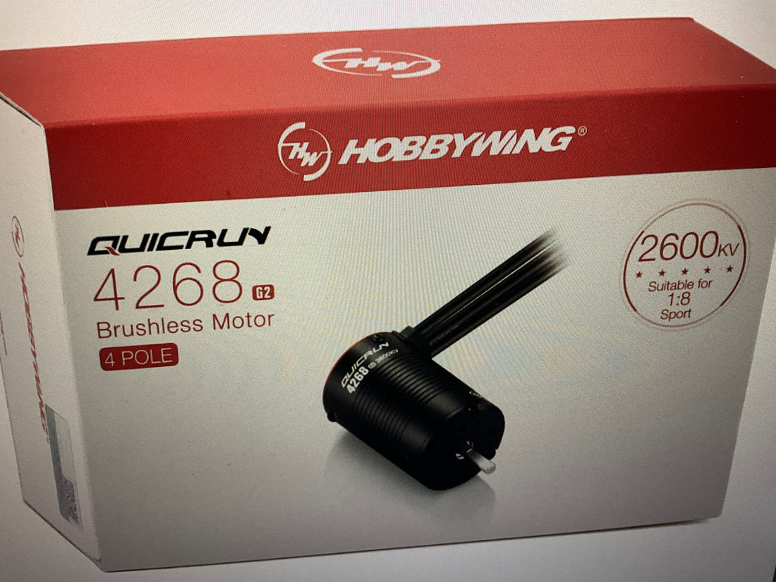 Hobbywing QuicRun 4268SL Sensorless Brushless Motor (2600kV)