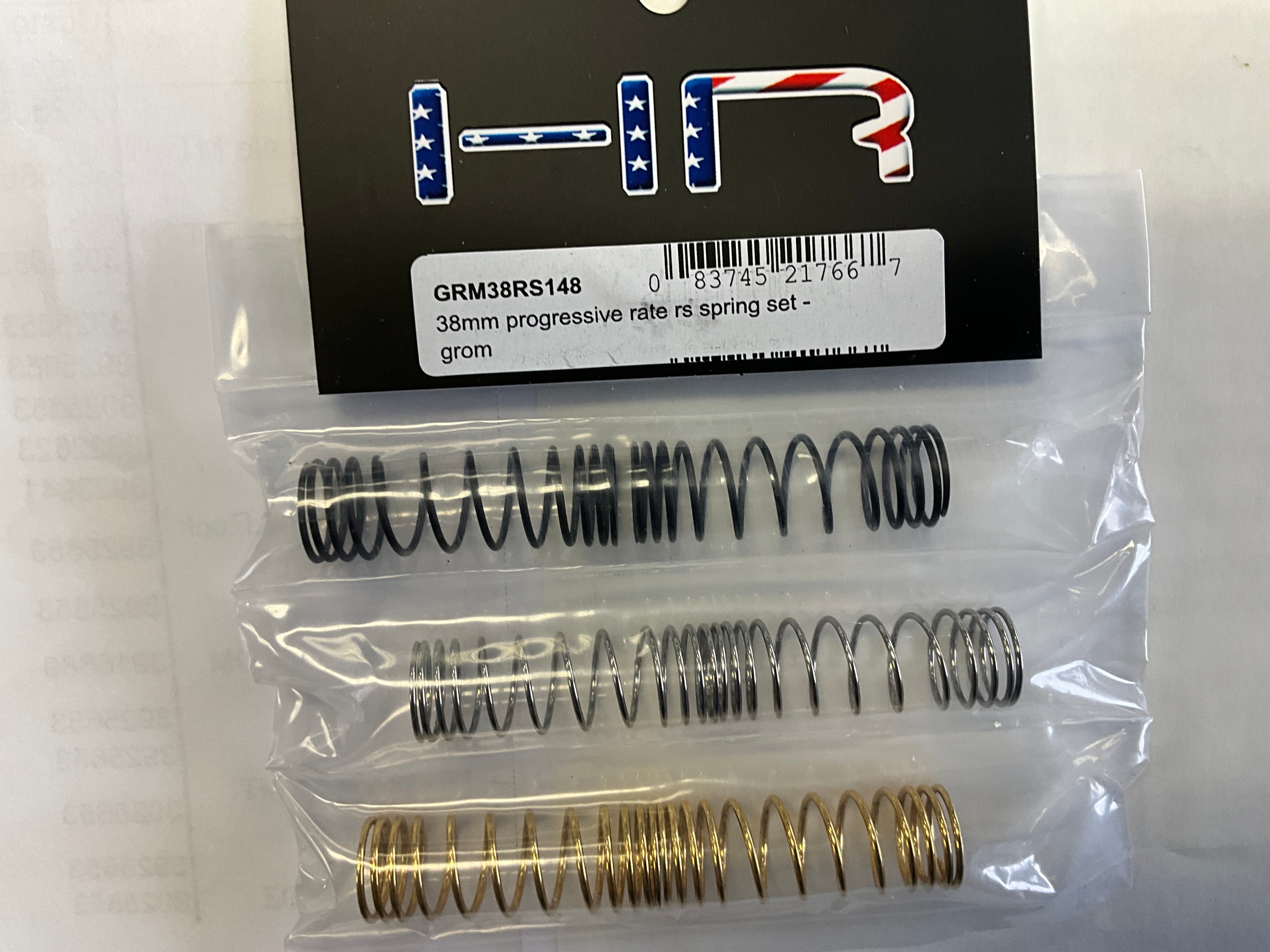 38mm Progressive Rate RS Spring Set - GROM