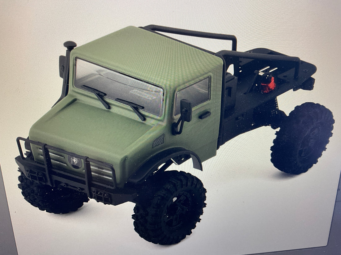 Furitek CR-18P T-Hunter 4x4 1/18 RTR Micro Rock Crawler w/Brushless Furitek ESC &amp; Motor (Matte Green)