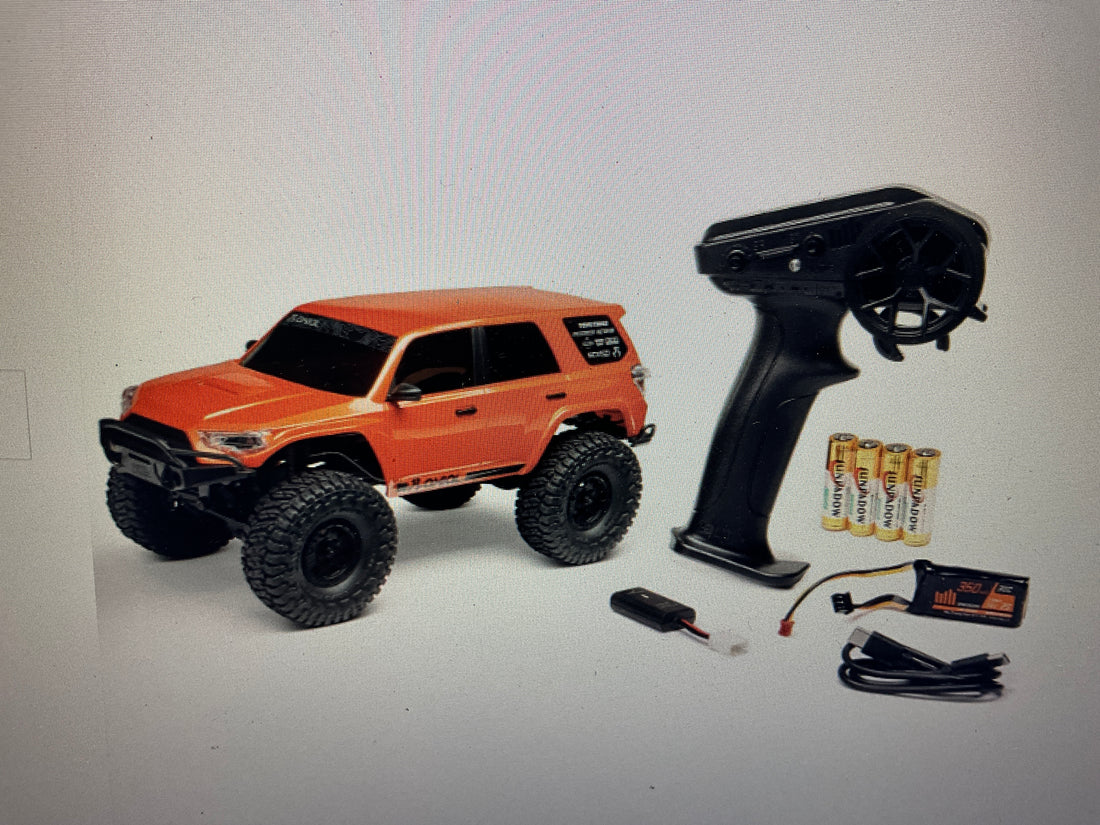 1/24 SCX24 Toyota 4Runner 4X4 RTR Brushed Rock Crawler (Battery &amp; Charger Included)