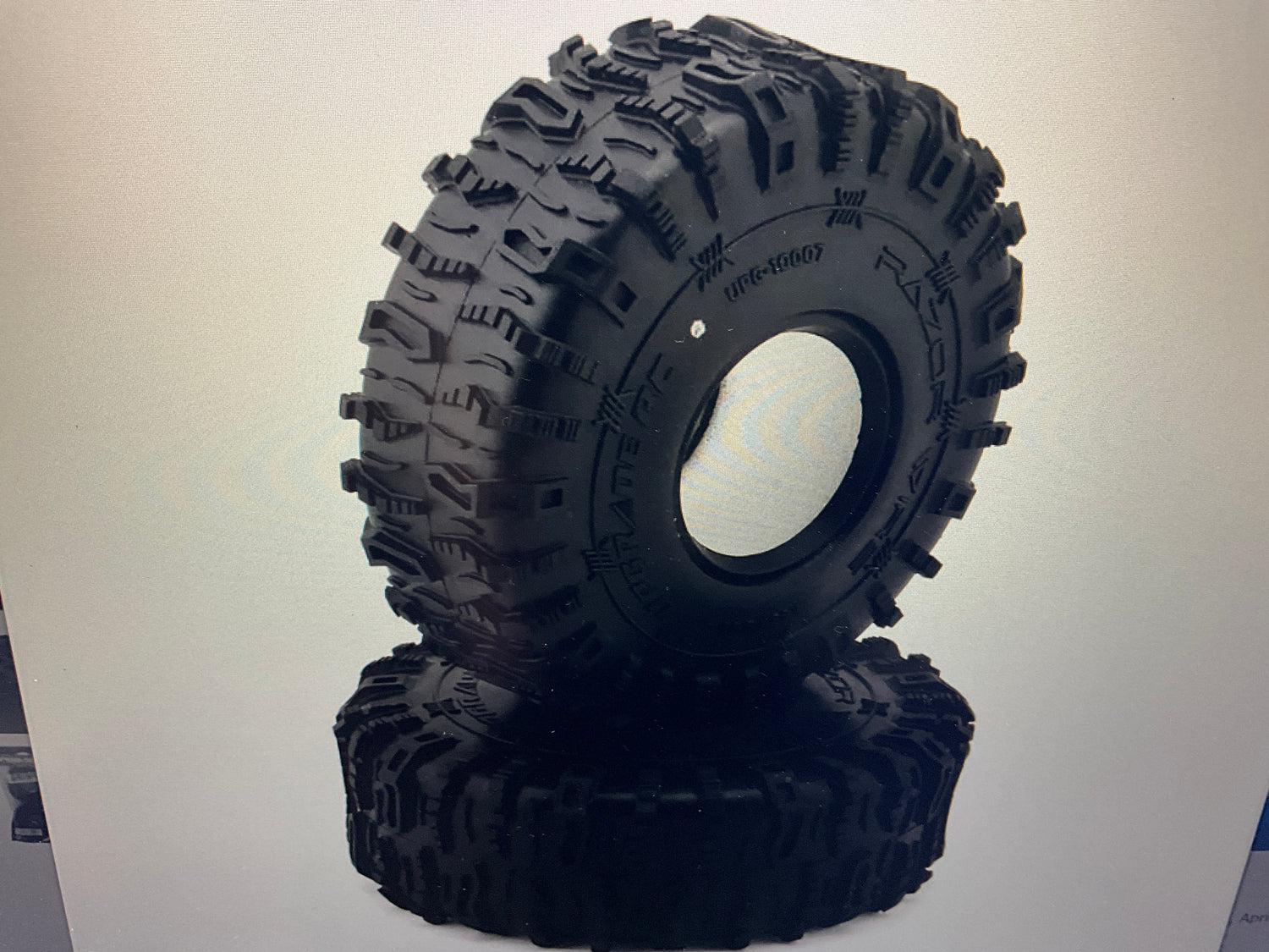 UpGrade RC Razor Wire 1.9&quot; Extreme Performance Rock Crawler Tires (2) (Soft)