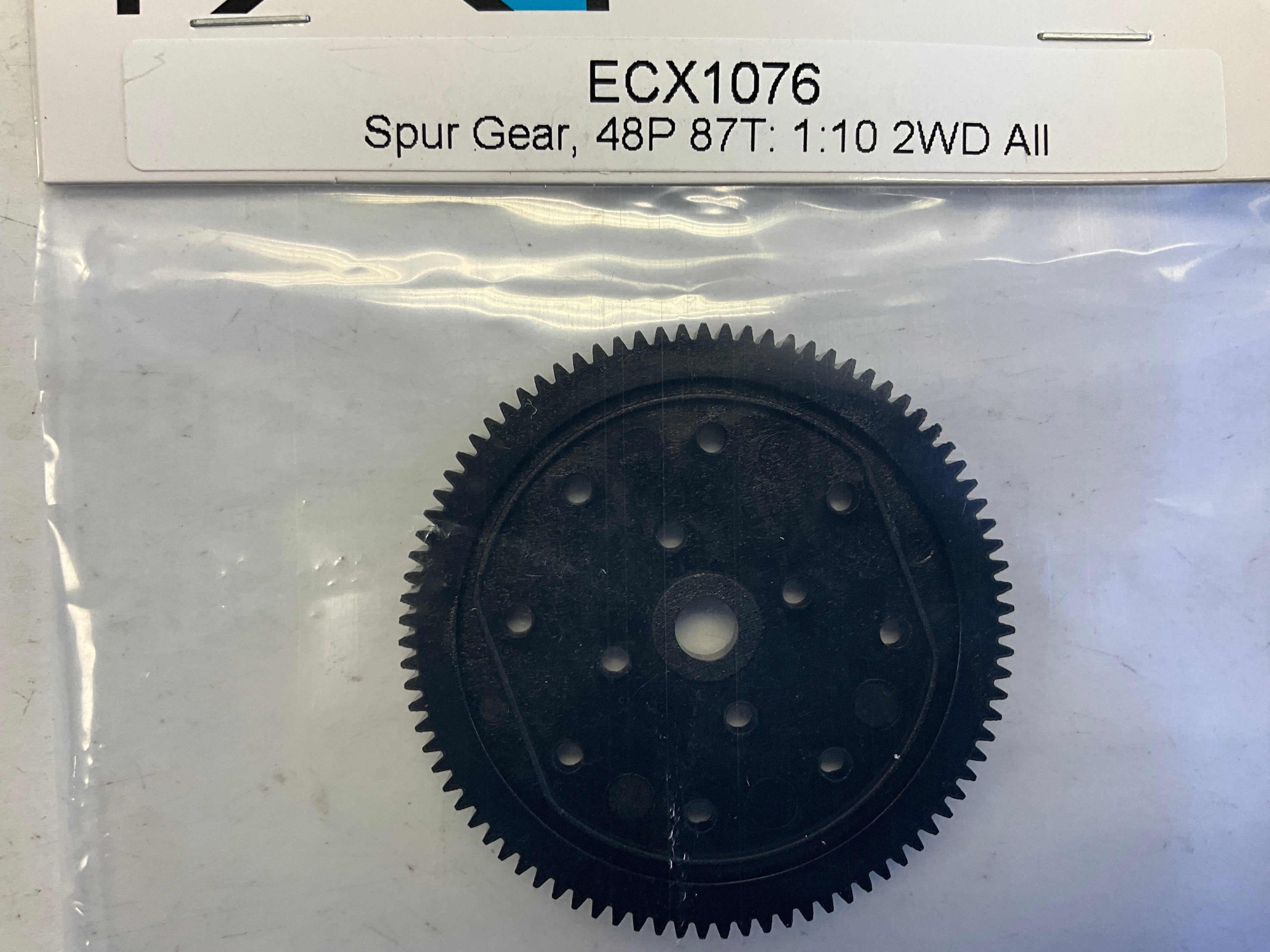 ECX Spur Gear, 48P 87T: 1/10 2WD All
