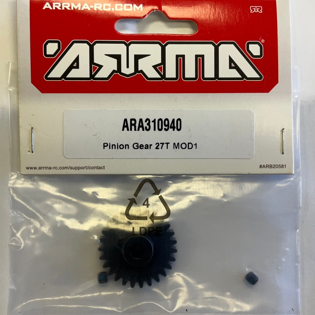 ARRMA Pinion Gear, 27T MOD1