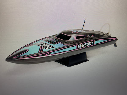 PROBOAT Recoil 2 V2 26&quot; Self-Righting Brushless Deep-V RTR, Shreddy