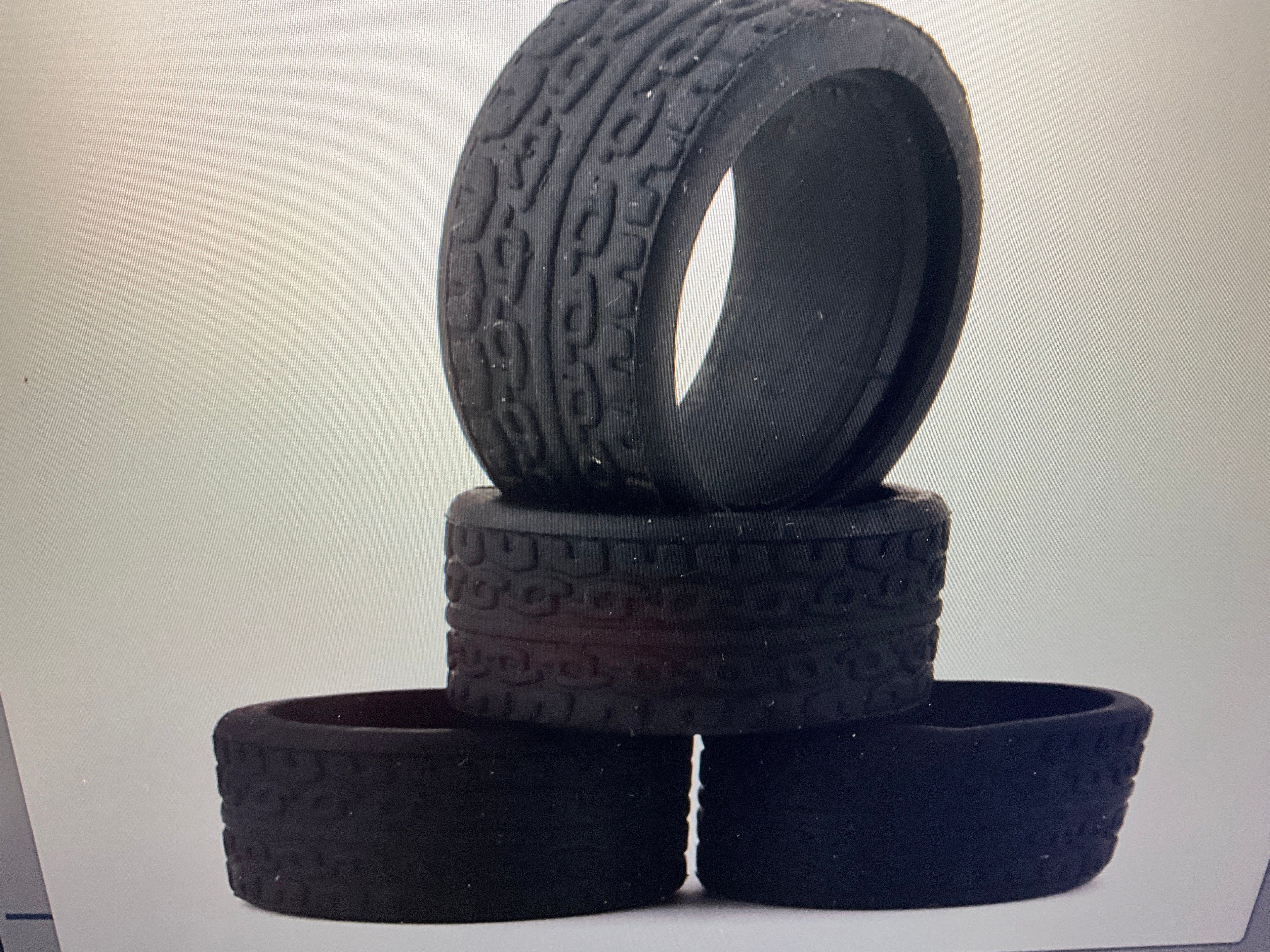 NEXX Racing Gekko Type 1 Mini-Z Rear Tires (4) (RM1)