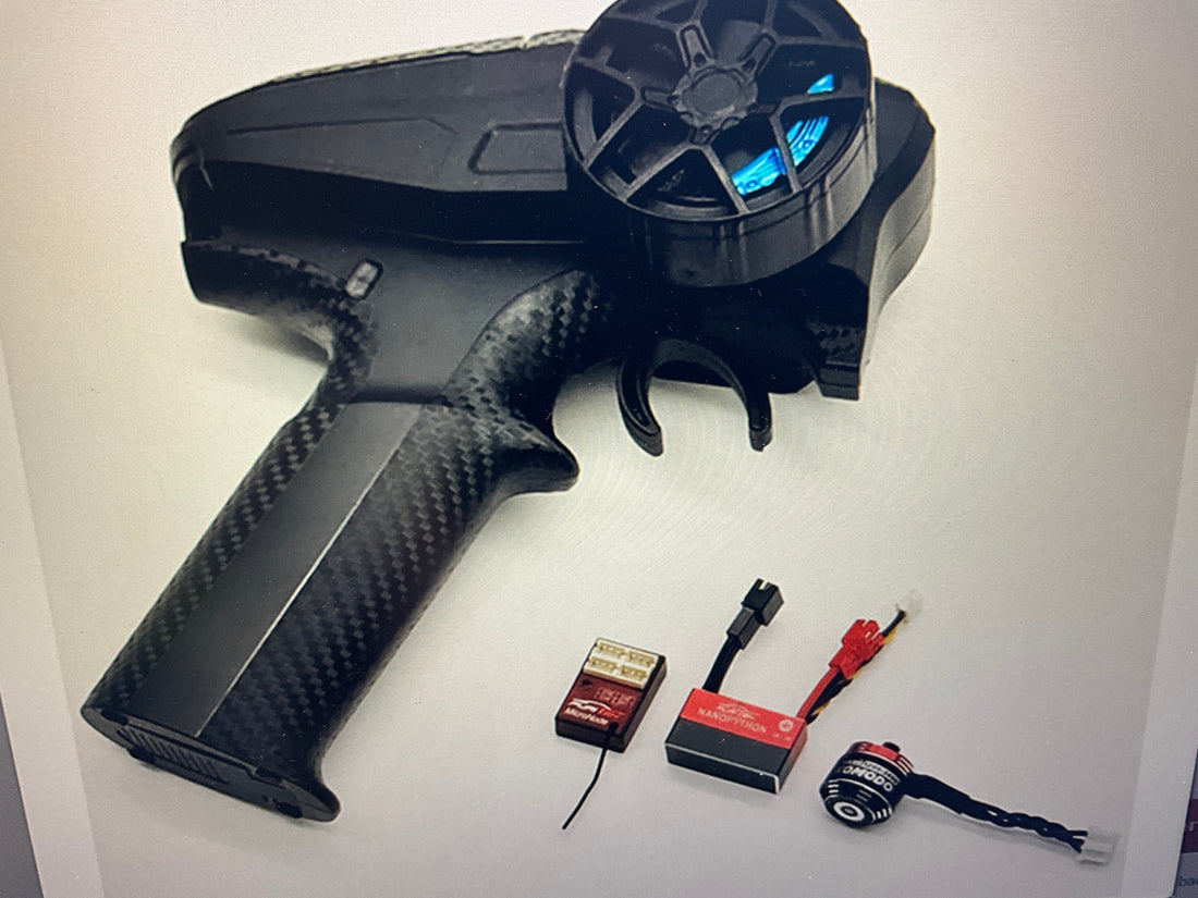 Furitek Axial SCX30 NanoModo 2026 Complete Brushless Control System w/Nano Komodo Motor &amp; Gripor V2 Transmitter
