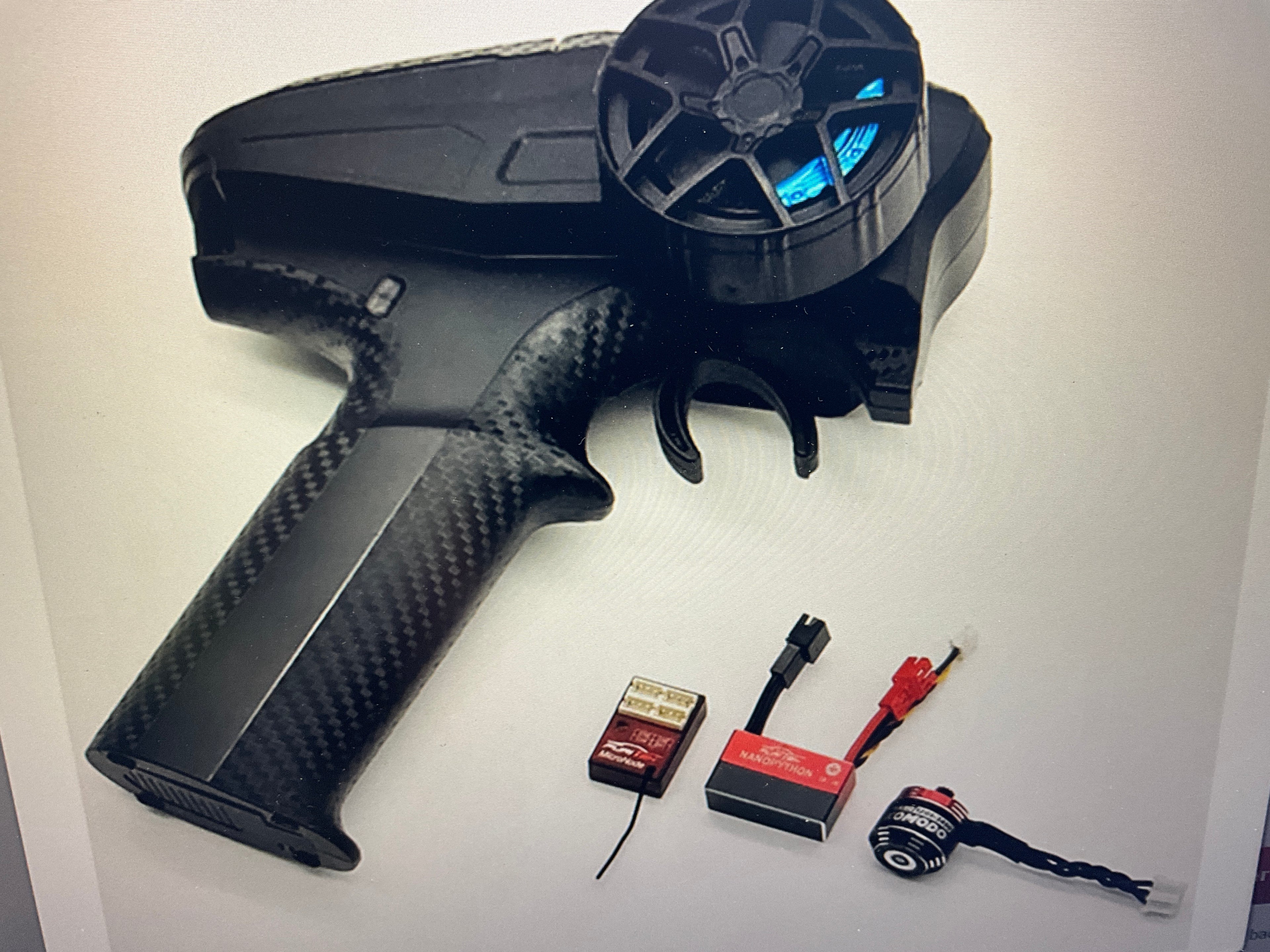 Furitek Axial SCX30 NanoModo 2026 Complete Brushless Control System w/Nano Komodo Motor &amp; Gripor V2 Transmitter