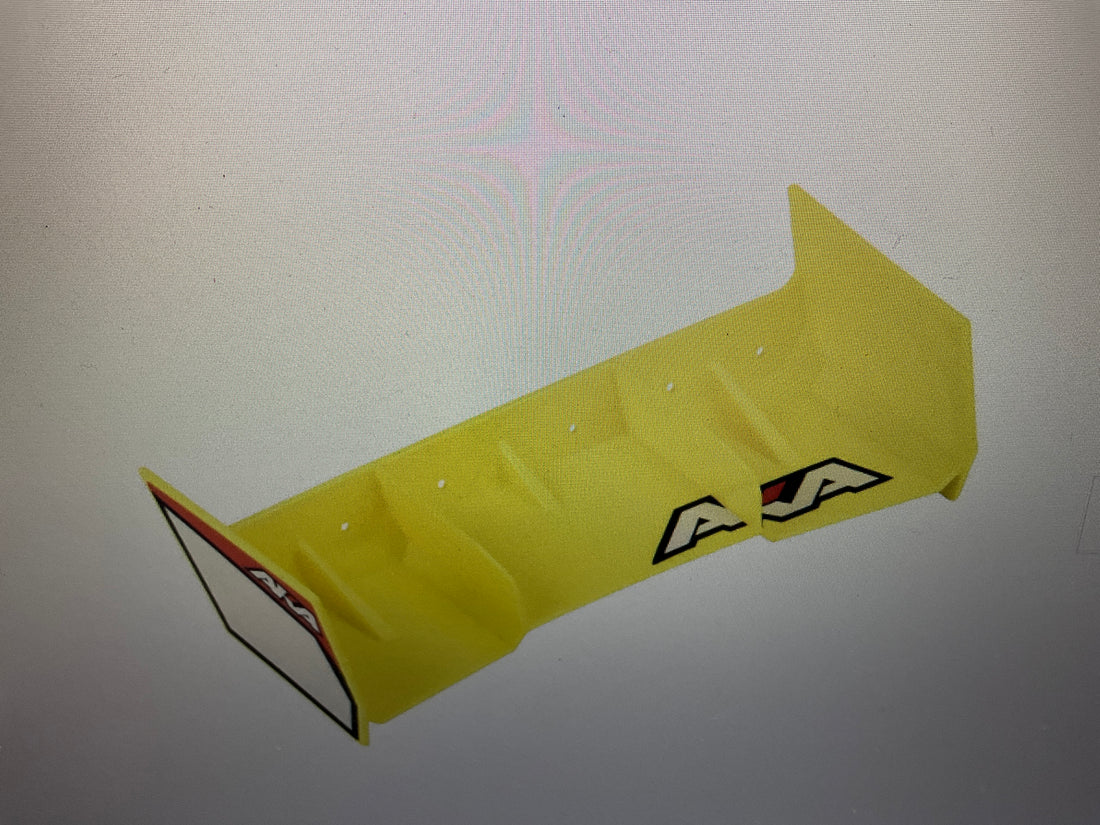 AKA PRODUCTS, INC. 1/8 Katana Wing for Buggy or Truggy, Yellow
