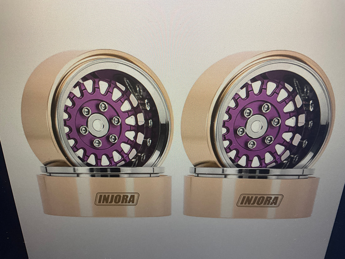 INJORA 1.3" ModuWheel -4.05mm Offset Wheels for Micro Crawlers(W1316)