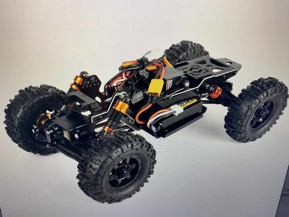 HPI Venture18 CC Flux 1/18 4WD RTR Brushless Rock Crawler (Green) w/2.4GHz Radio, Battery &amp; Charger