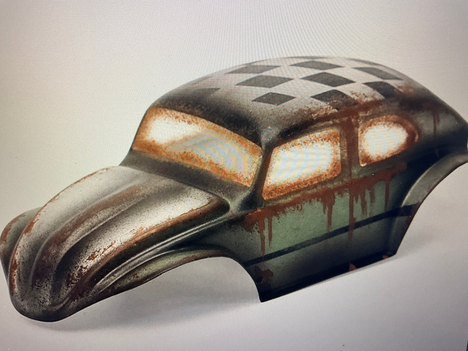 RadianZ Design Bug Dunnie 1/30 Airbrush Pre-Painted Rock Crawler Body (Skip) (Axial SCX30)