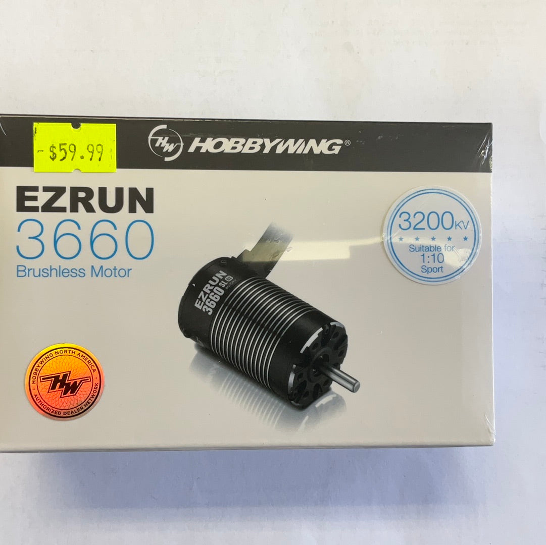 Hobbywing EZRUN 3660 G2 4-Pole Sensorless Brushless Motor (3200kV)