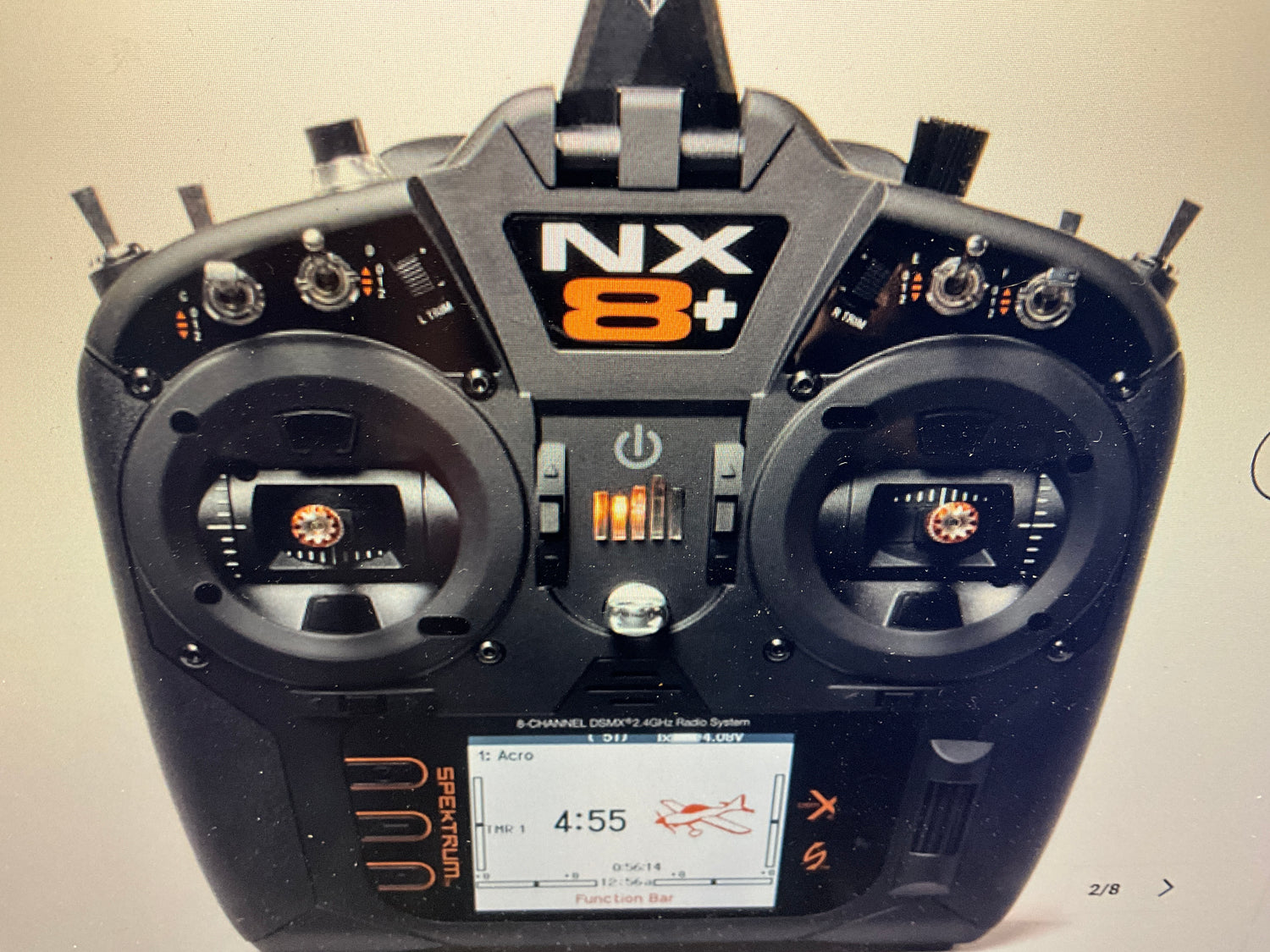 SPEKTRUM NX8+ 20-Channel DSMX Transmitter Only