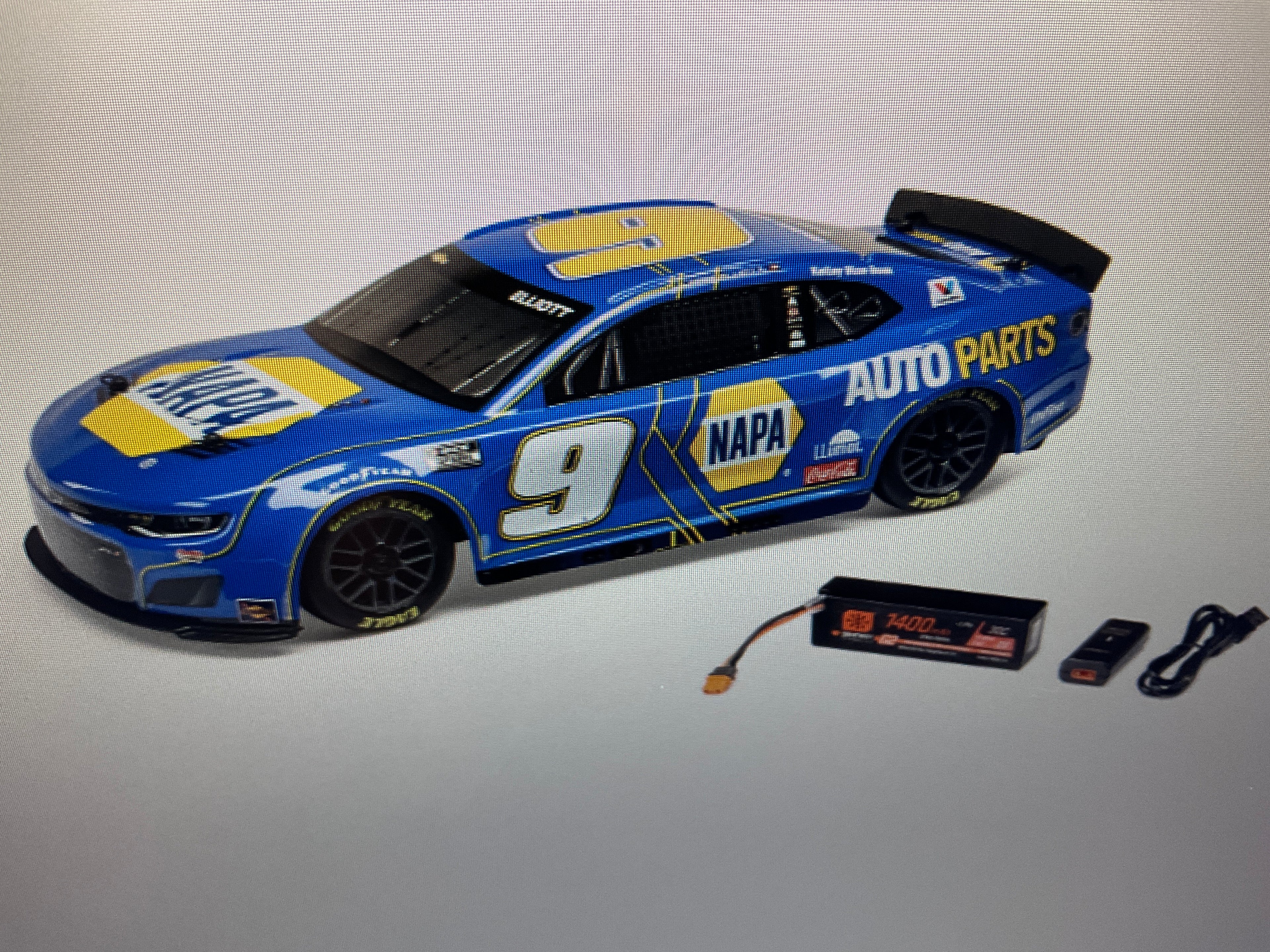 1/12 Losi NASCAR 2025 Chase Elliott No. 9 NAPA (Battery &amp; Charger Included)