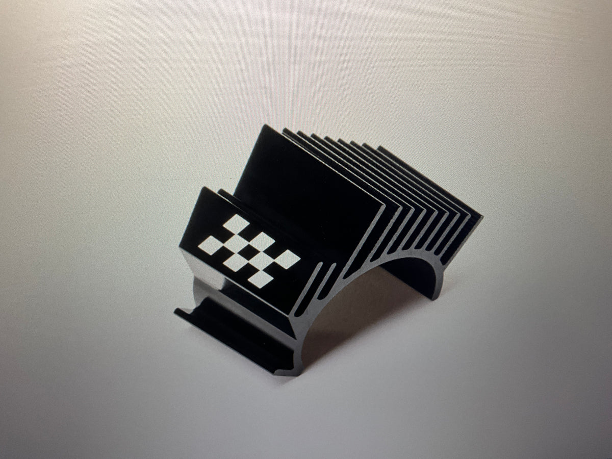 Losi 380 Motor Heatsink: NASCAR