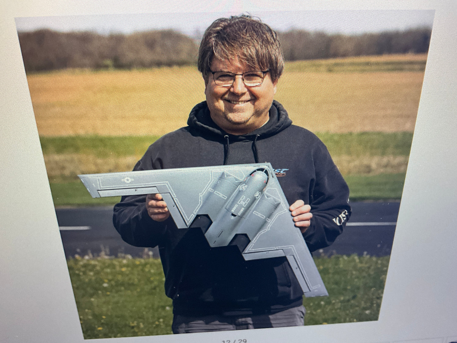 E-FLITE Micro B-2 Spirit of America Twin 30mm EDF BNF Basic