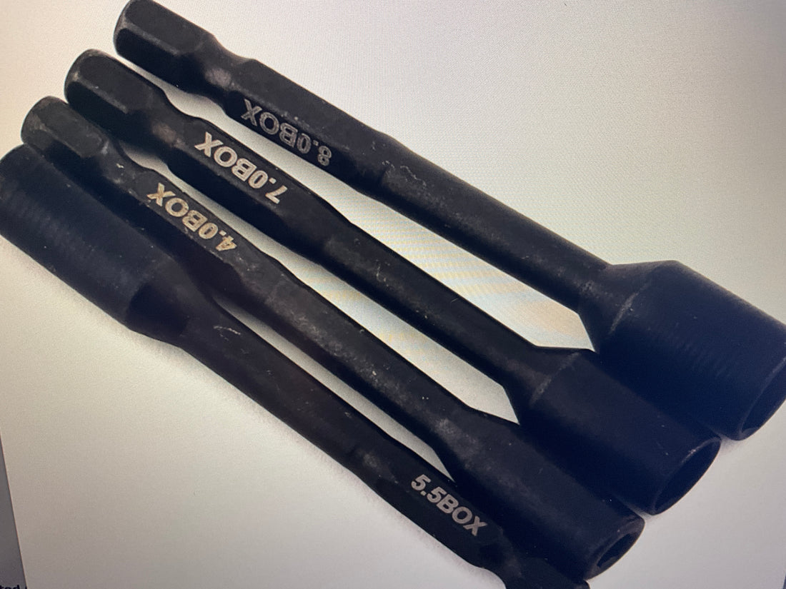 Reefs RC Multitool Metric Nut Driver Bits (4) (5mm Drive)
