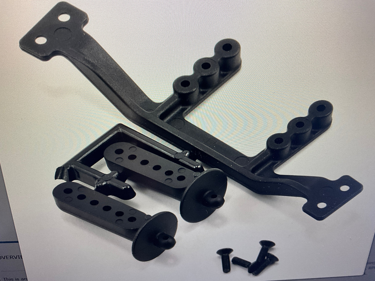 RPM Adjustable Rear Body Mount for Traxxas NitroSlash/NitroStampede/Slash/Stampede